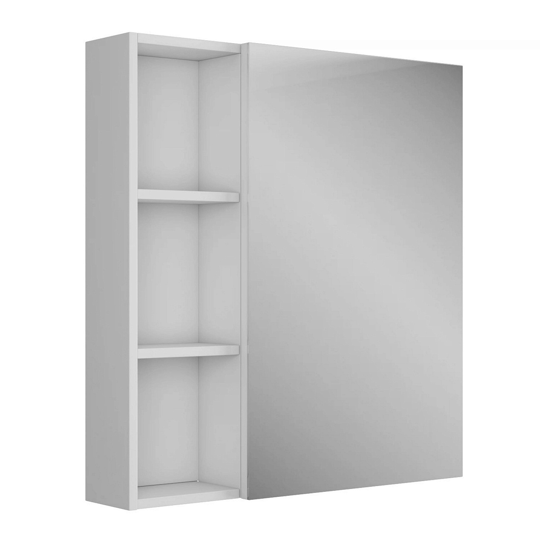 Зеркало-шкаф Uncoria Арно 70 белый глянец