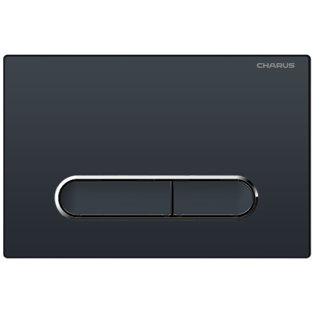 Кнопка смыва Charus Magnus FP.340.DW.01 черный матовый