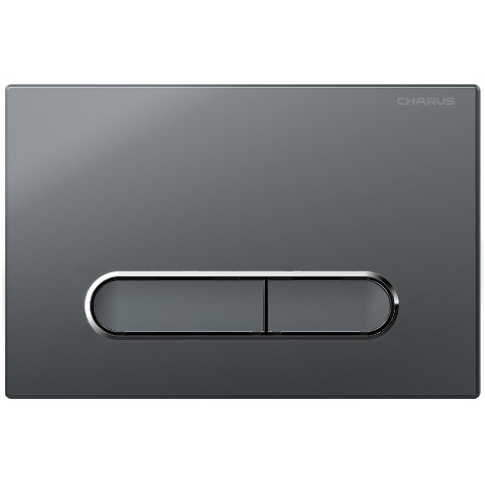 Кнопка смыва Charus Magnus FP.340.GRP.01 графит матовый