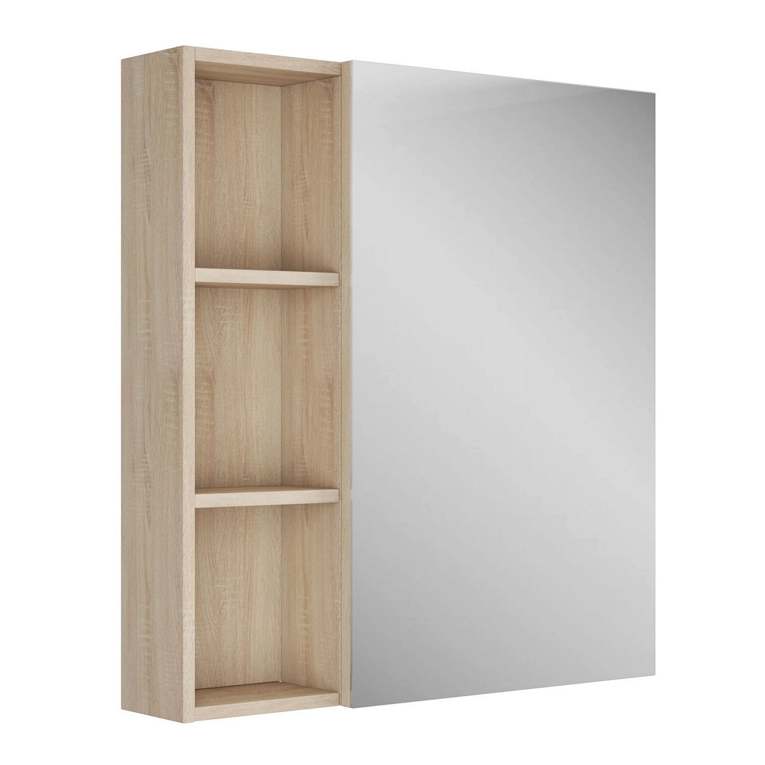 Зеркало-шкаф Uncoria Арно 70 дуб сонома