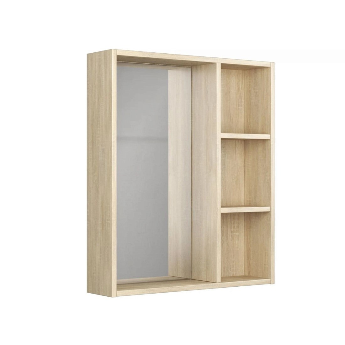 Зеркало-шкаф Uncoria Дора 70 дуб сонома