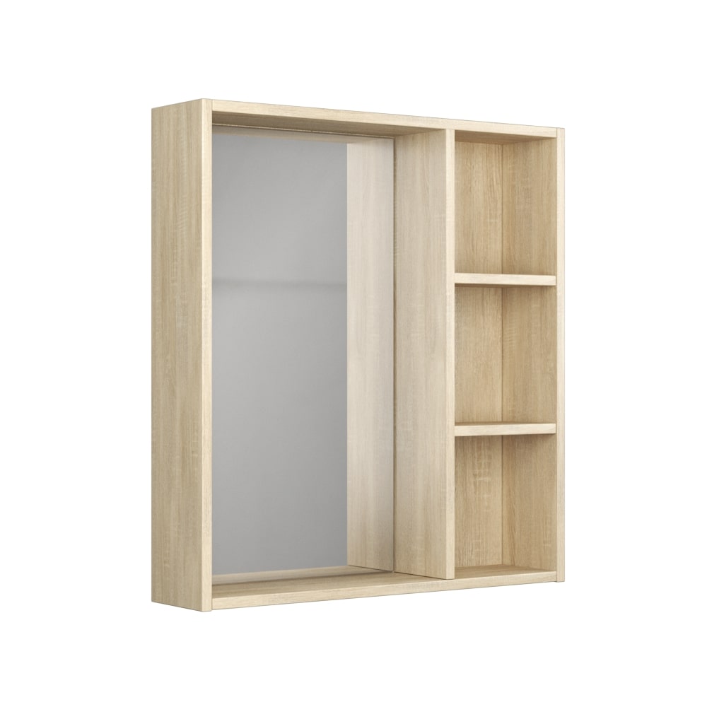 Зеркало-шкаф Uncoria Дора 80 дуб сонома