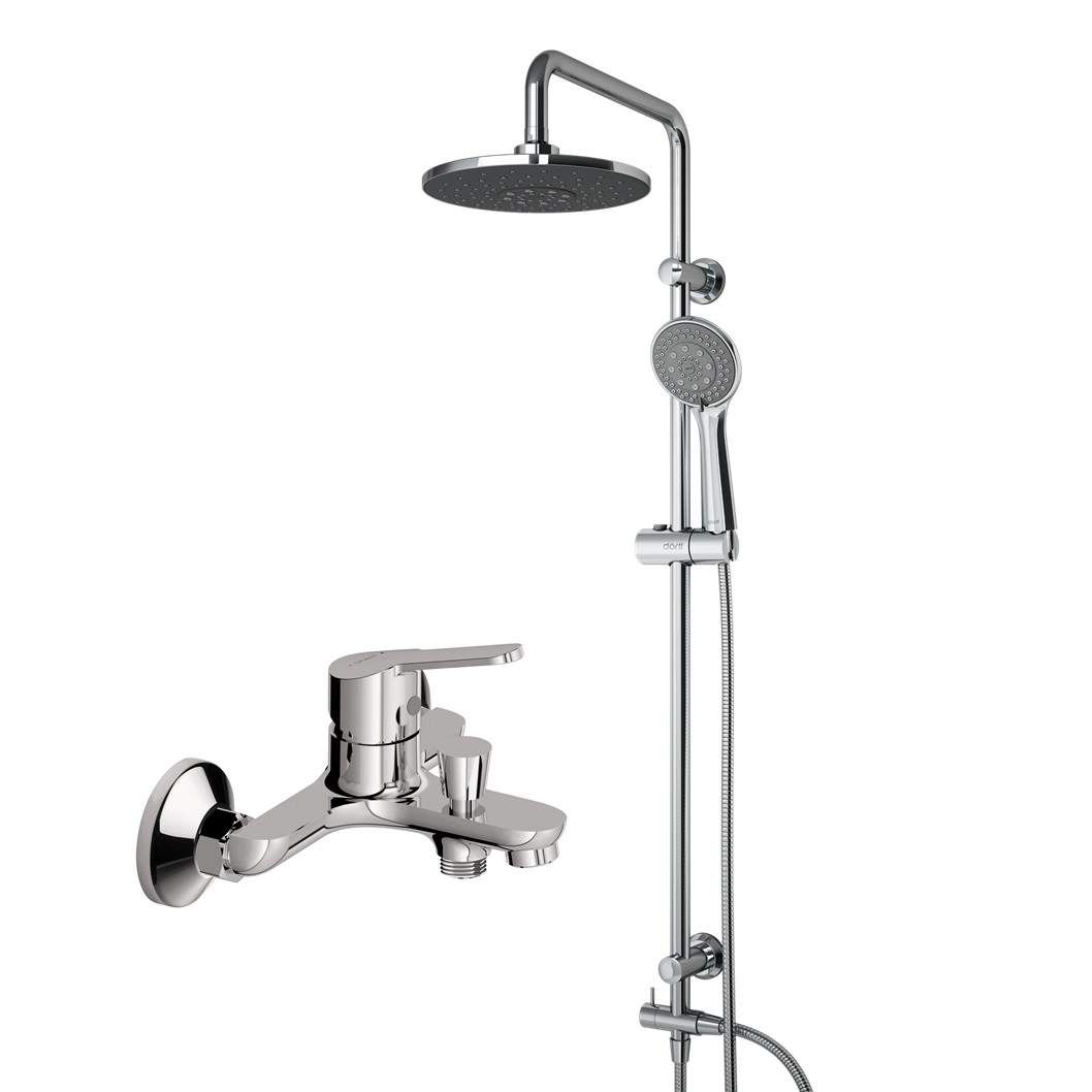 Душевой гарнитур Dorff Norma D0711010 хром