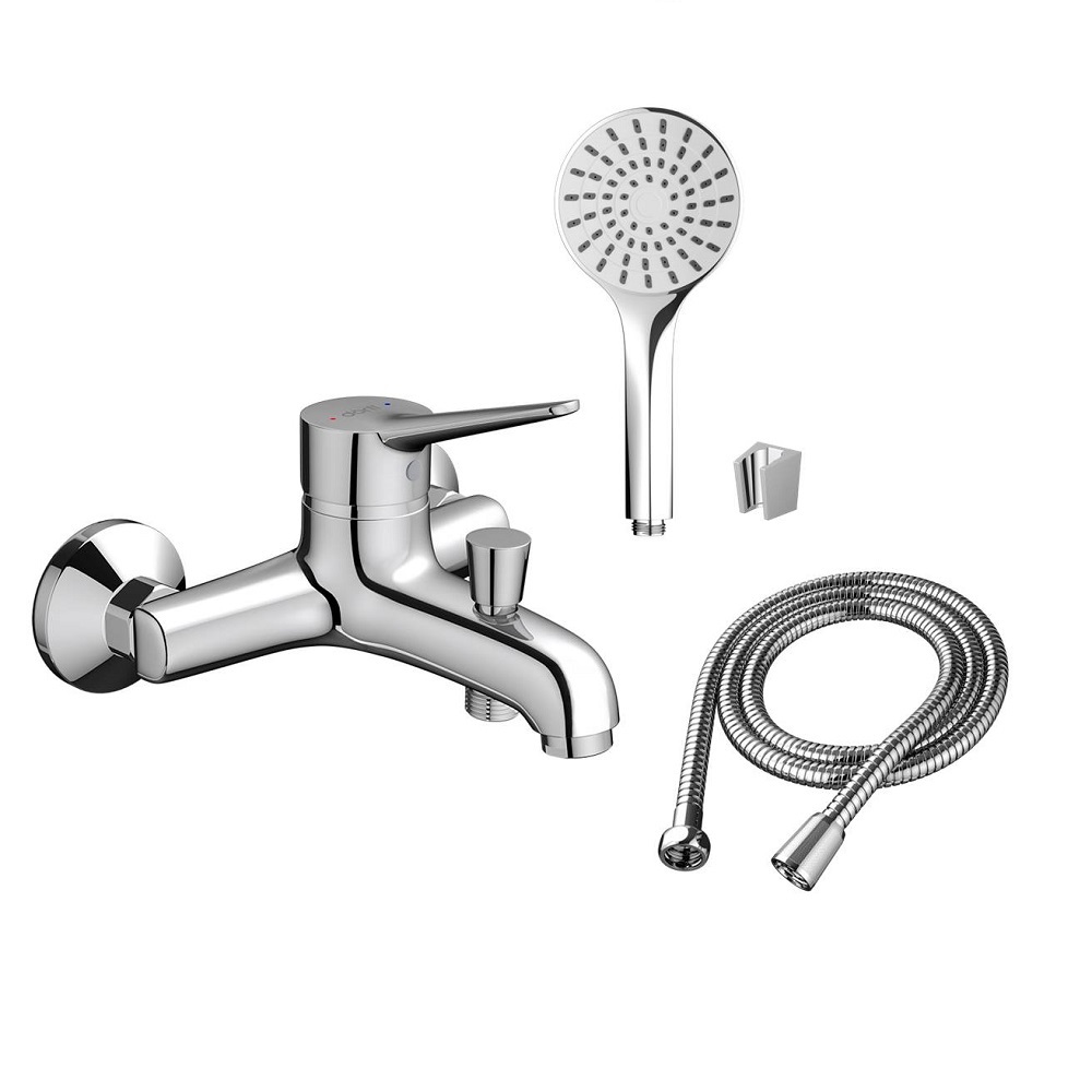 Смеситель для ванны с душем Dorff Optima D2010008 хром