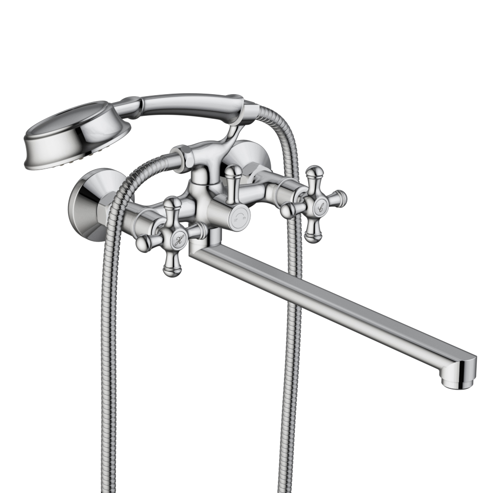 Смеситель для ванны с душем RedBlu by Damixa Retro 239500000 хром