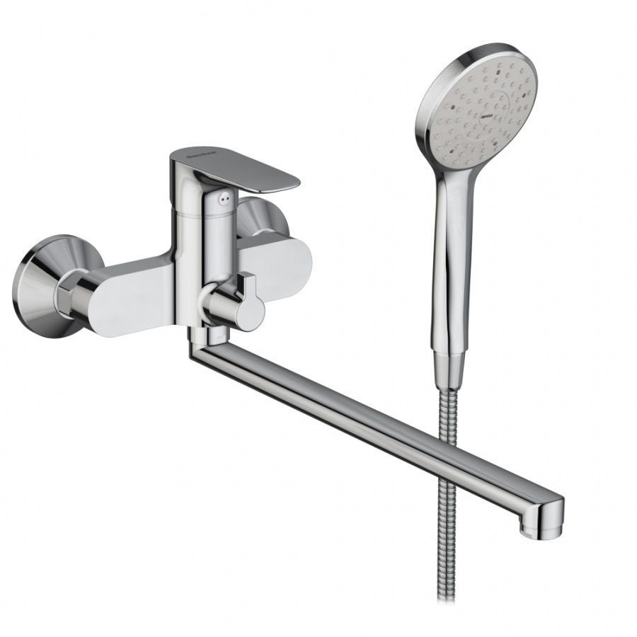 Смеситель для ванны с душем RedBlu by Damixa Origin Evo 789500000 хром