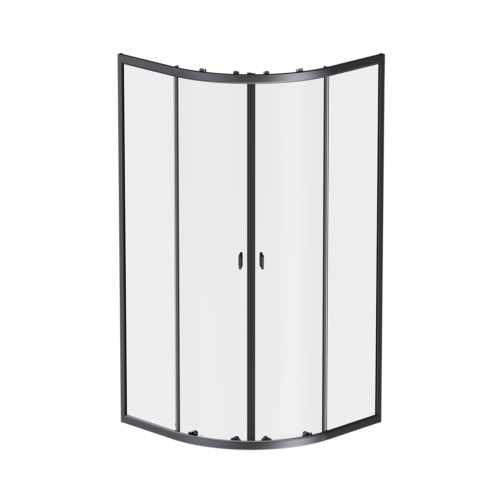 Душевой уголок Am.Pm X-Joy W88G-205-090BT64 90х90х180 см, профиль черный, стекло прозрачное