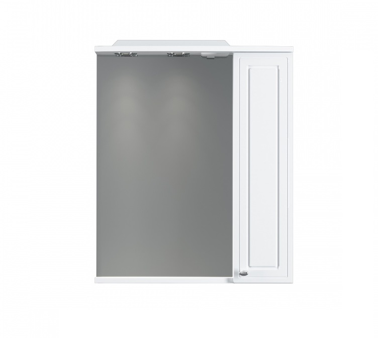 Зеркало-шкаф RedBlu by Damixa Palace One 60 с подсветкой, белый