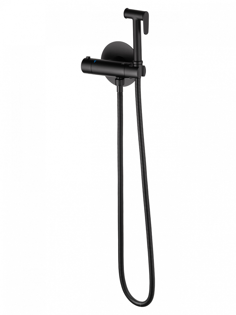 Гигиенический душ Wonzon & Woghand WW-88819902-MB с термостатом, черный матовый