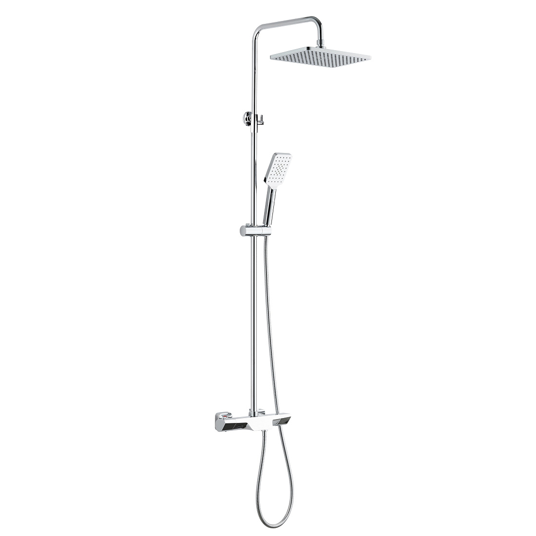 Душевая стойка Bond Cube B03-9400 с термостатом, хром