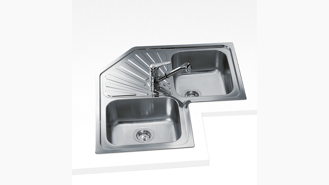 Мойка кухонная Teka ANGULAR 2B POLISHED полированная