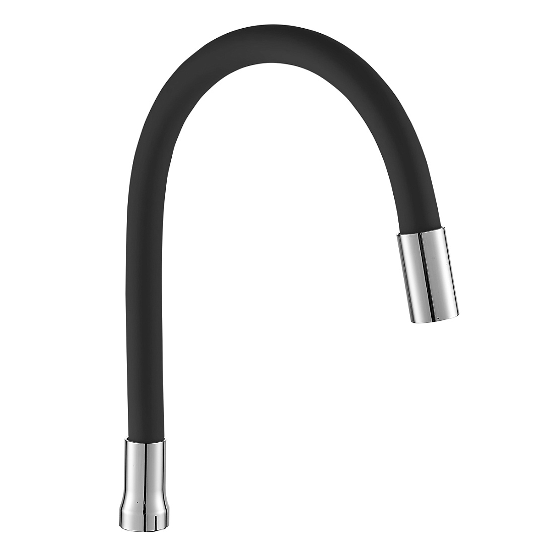 Излив BOOU E352A для кухни, гибкий, черный