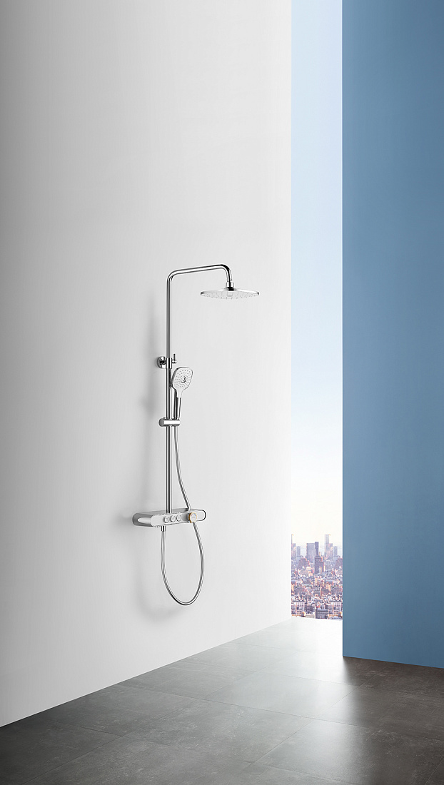 Душевая стойка Arrow AG3323SHCP хром