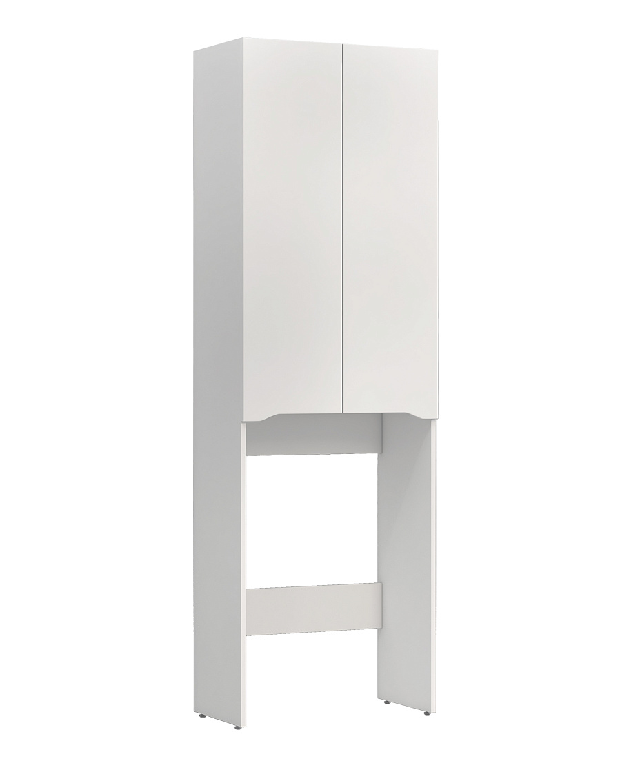 Шкаф Vigo Grani 64 над стиральной машиной, белый