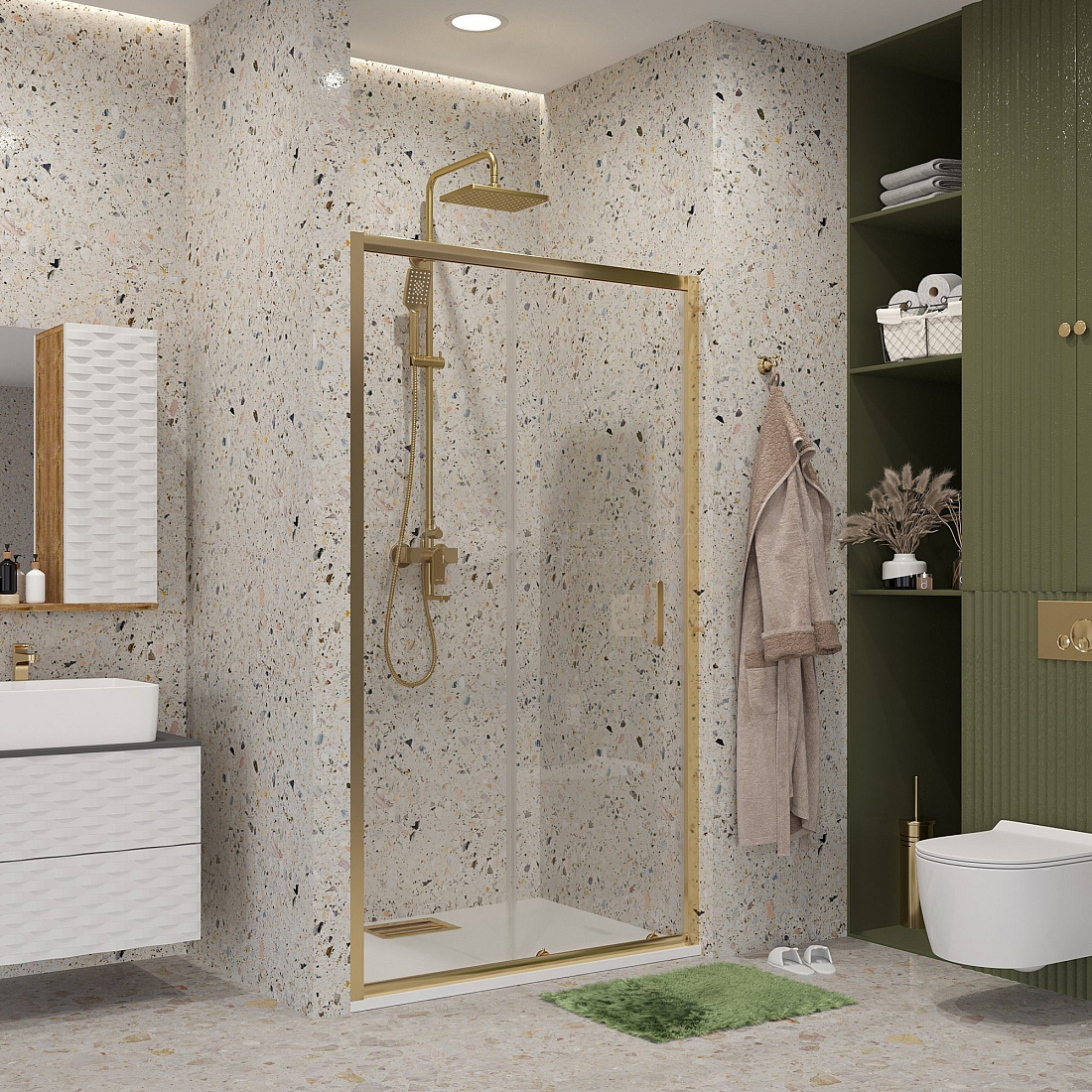 Душевая дверь в нишу Niagara NG-42-12AG