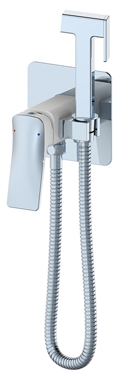 Гигиенический душ Panta Walsall PT829006CBW хром/белый