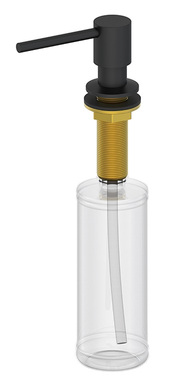 Дозатор жидкого мыла Panta PT-SD02-MB черный матовый