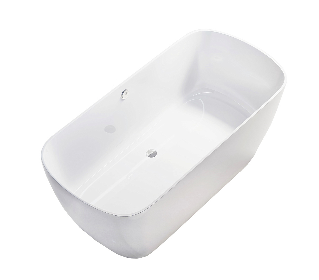 Ванна из искусственного камня Астра-Форм Антарес 160х75 Solid Surface, отдельностоящая