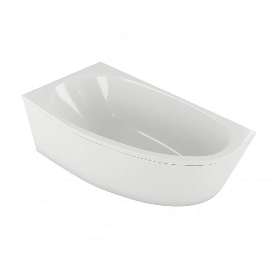 Акриловая ванна Azario Kapris 170х90 L без каркаса