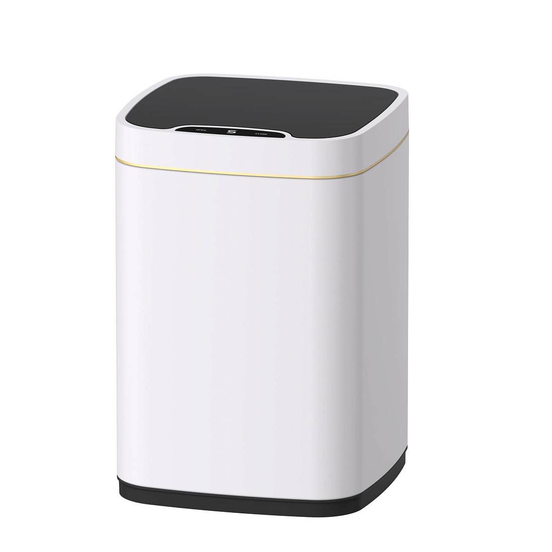 Мусорное ведро Java S-883B-9W белое