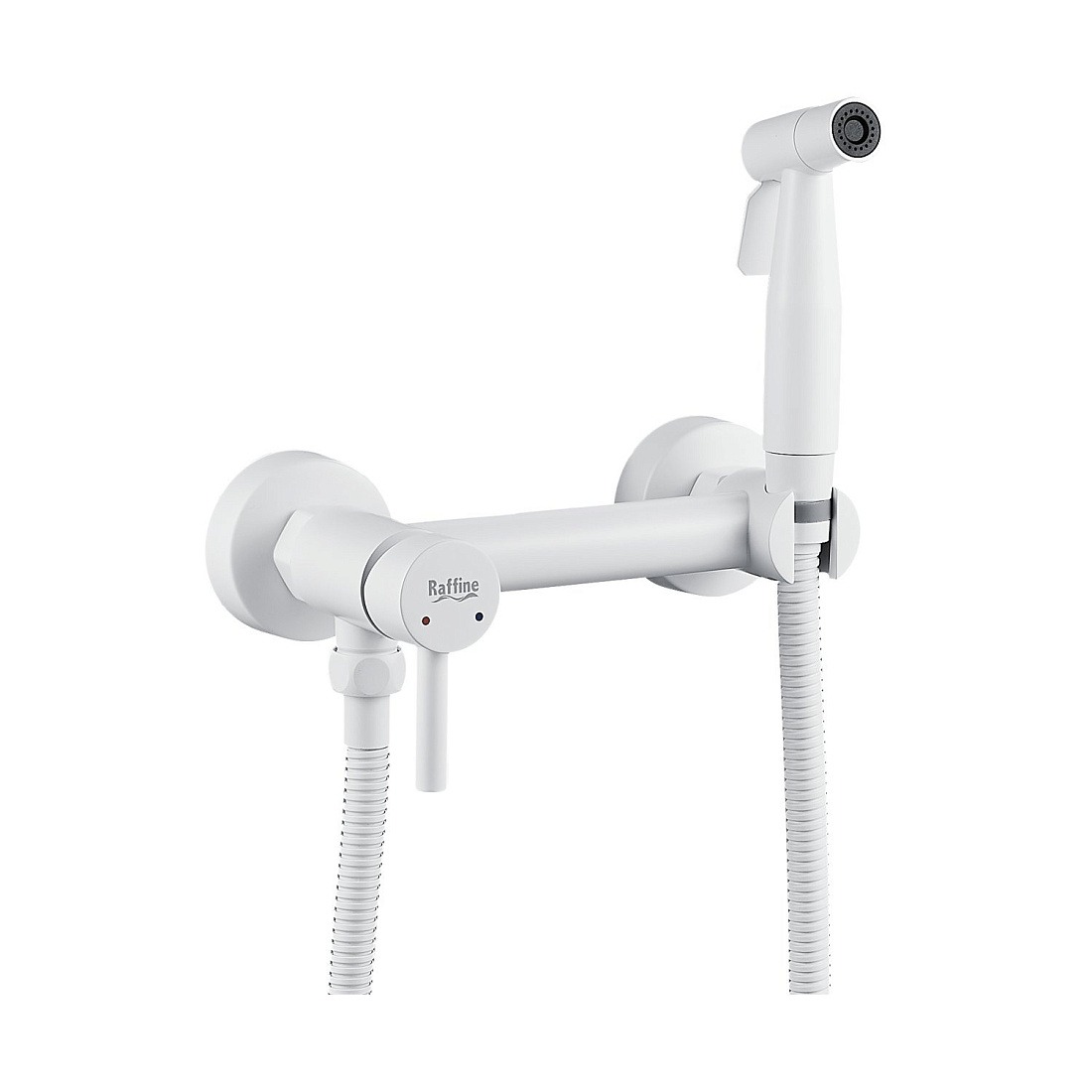 Гигиенический душ Raffine F207C со смесителем, белый матовый