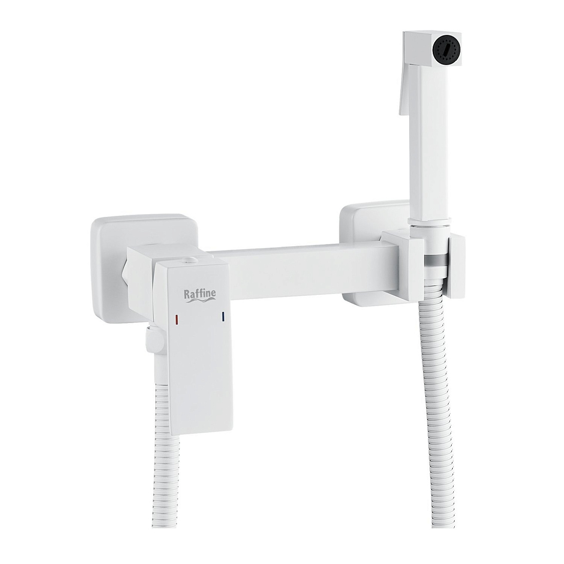 Гигиенический душ Raffine F237C со смесителем, белый матовый