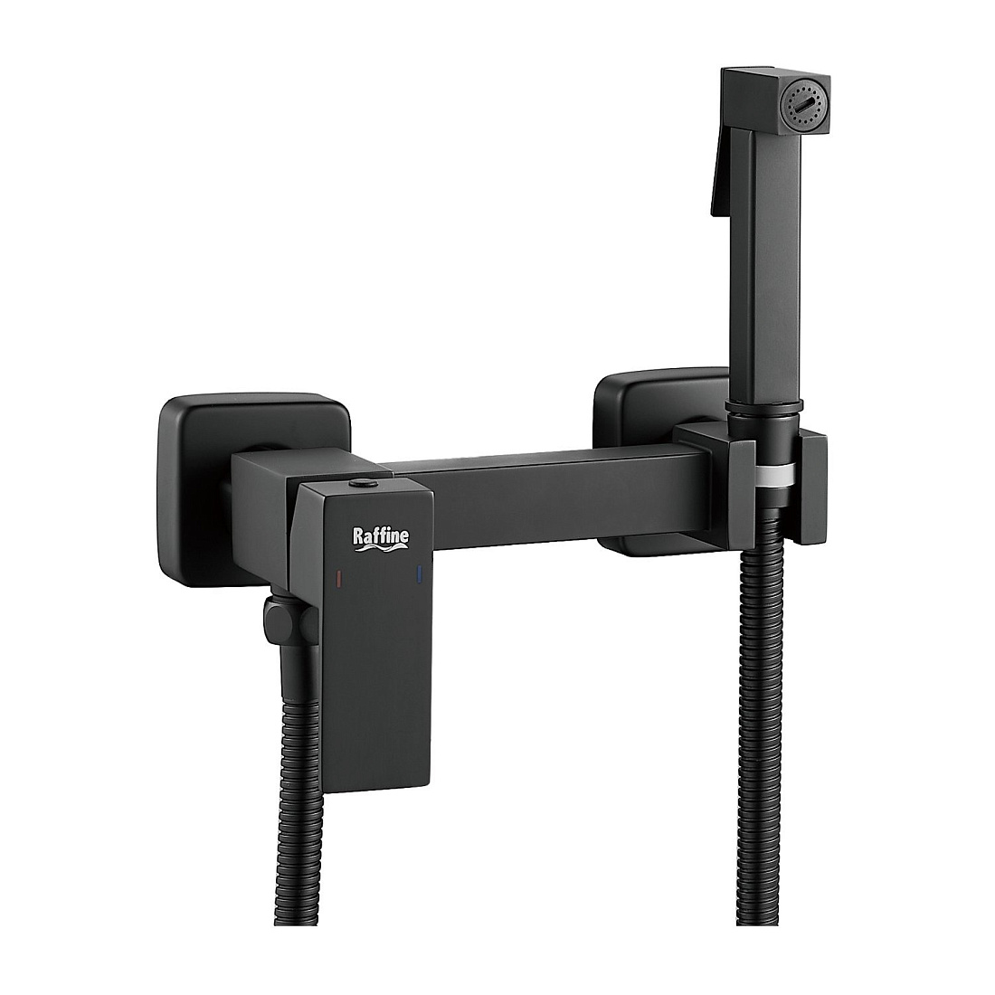 Гигиенический душ Raffine F237H со смесителем, черный матовый