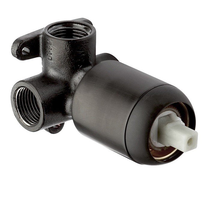 Скрытая часть для душа Mamoli Sadler 37030000002K черный матовый