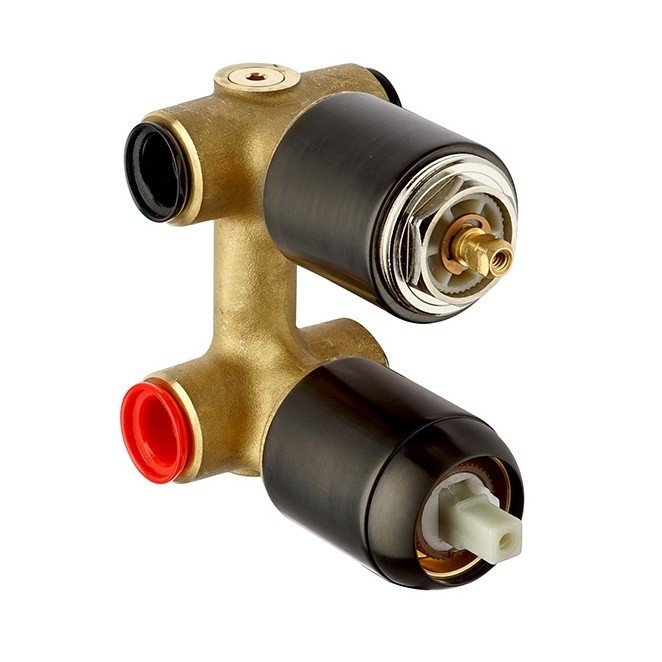 Скрытая часть для душа Mamoli Sadler 27030000002K черный матовый