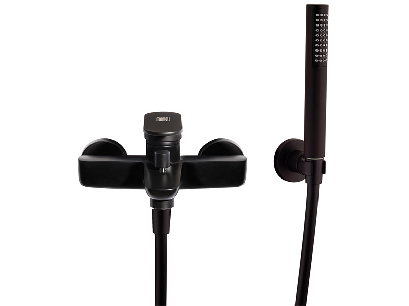 Смеситель для ванны с душем Mamoli Sadler 1602PG29612K черный матовый