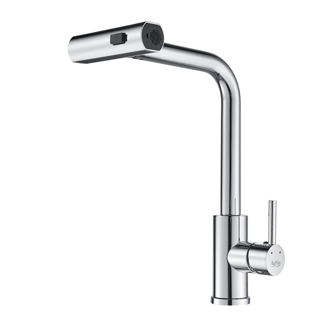 Смеситель для кухонной мойки Raffine F203 с мультифункциональным изливом, хром
