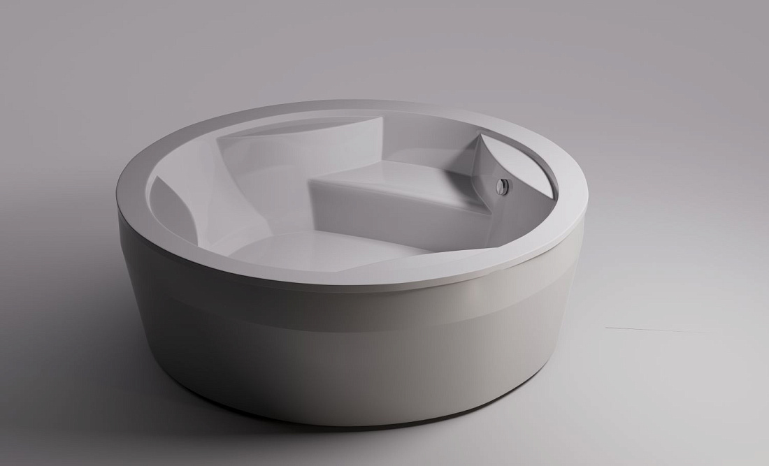 Акриловая ванна Астра-Форм Аврора 186х186 см белая