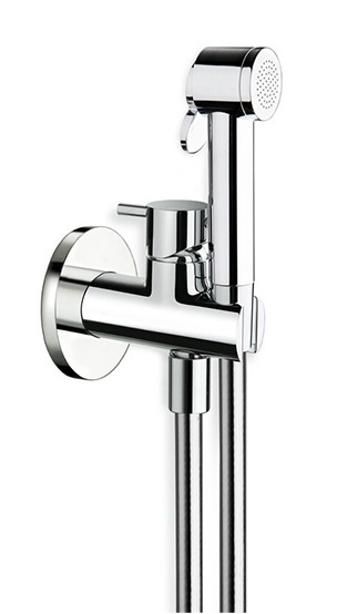 Гигиенический душ Cristina WJ67051 со смесителем, хром