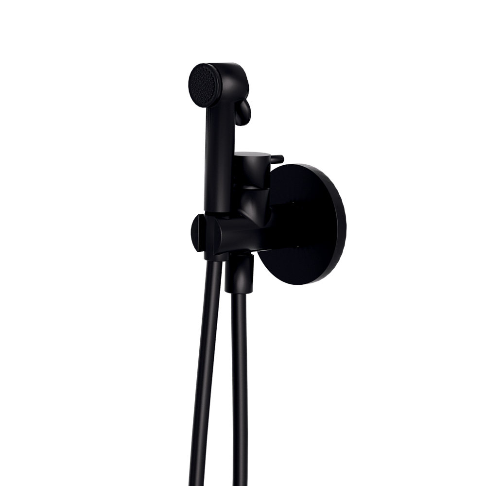 Гигиенический душ Cristina WJ67013 со смесителем, черный матовый