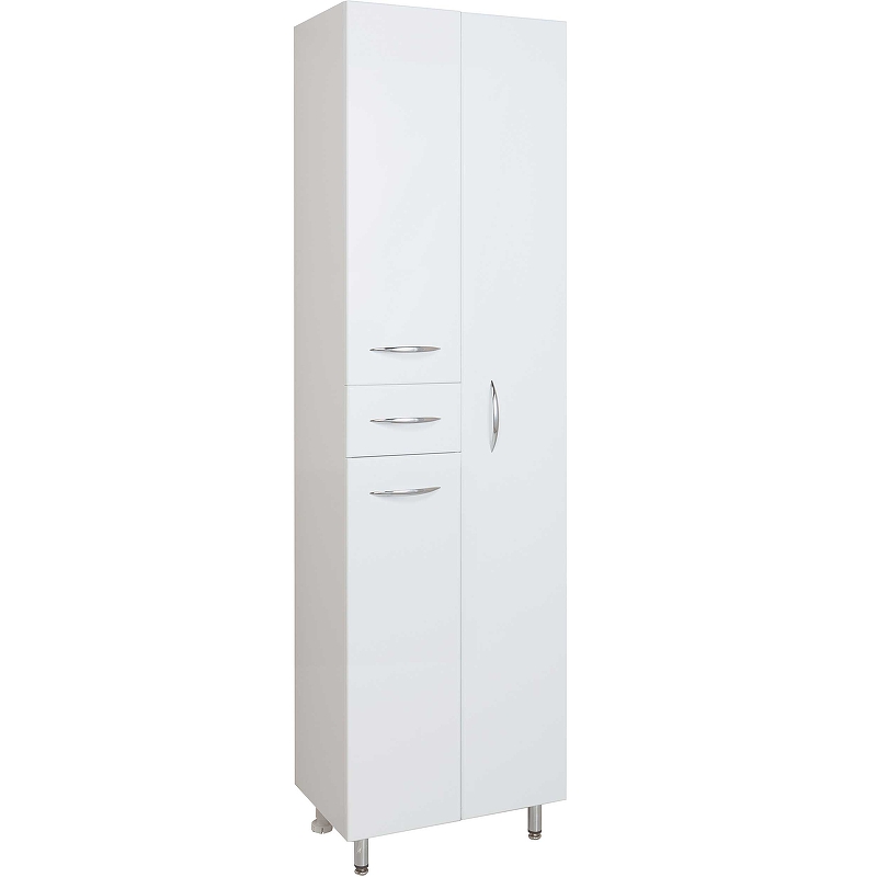 Шкаф-пенал Onika Модерн 52 напольный, с бельевой корзиной, правый