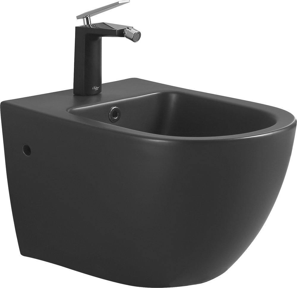 Биде подвесное Boheme Nero 962/2 черный матовый