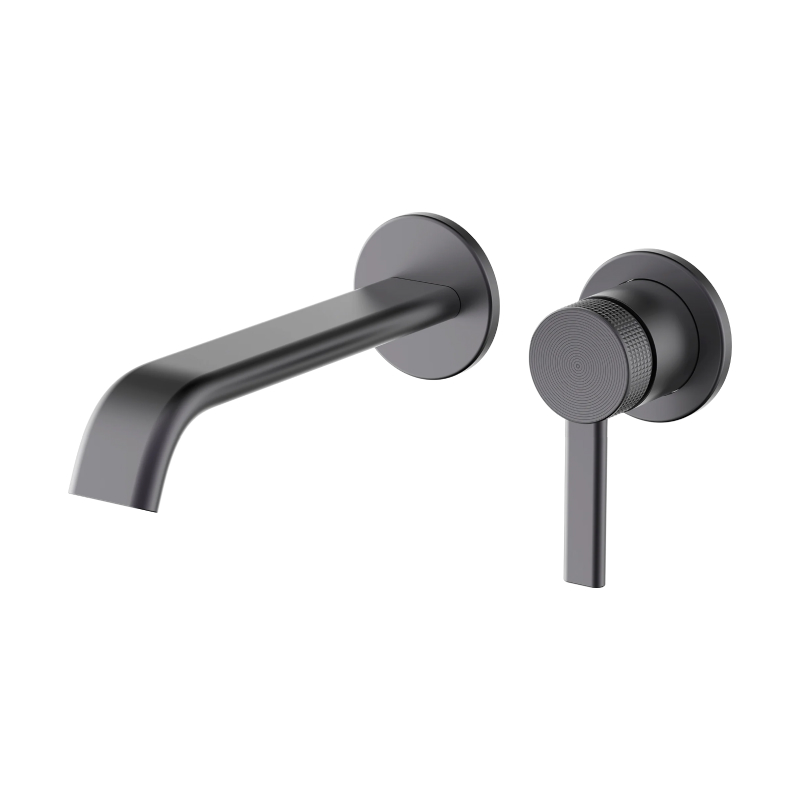 Смеситель SMARTFLOW SMF0102-R01GD для раковины, встраиваемый, темный графит