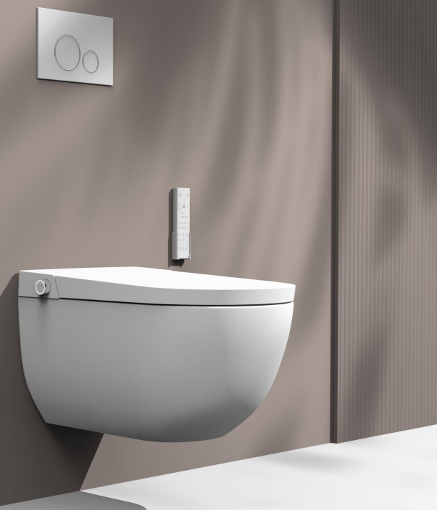 Комплект унитаз-биде электронный Panasonic CH2730 с инсталляцией и кнопкой смыва