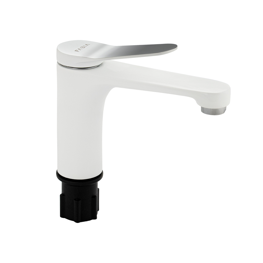 Смеситель для раковины Fabia 9634 белый/хром