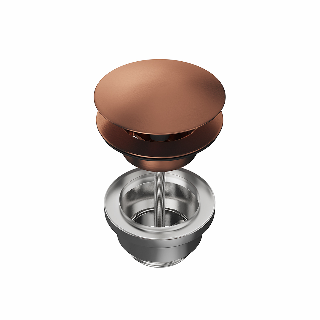 Донный клапан для раковины Kerama Marazzi 24686KM.59.067 брашированная медь