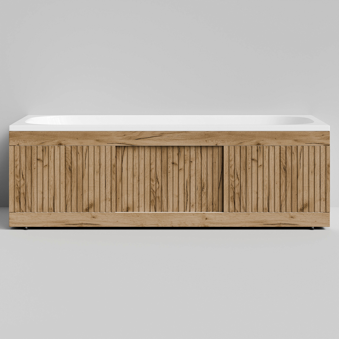 Экран для ванны Vod-ok Тач 180 3 раздвижные двери, дуб тортуга ПВХ 2357-43