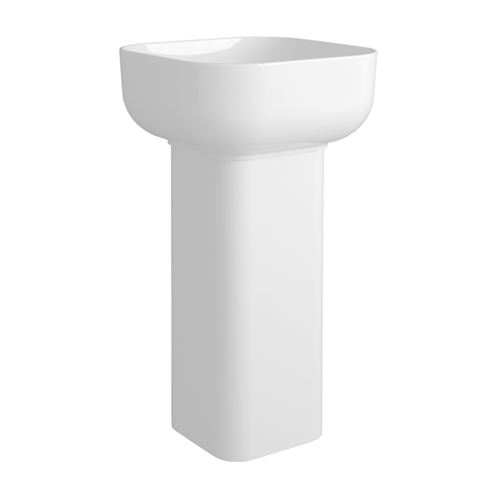 Раковина с пьедесталом Simas Balloon BA03 / CN401 (слив в пол)