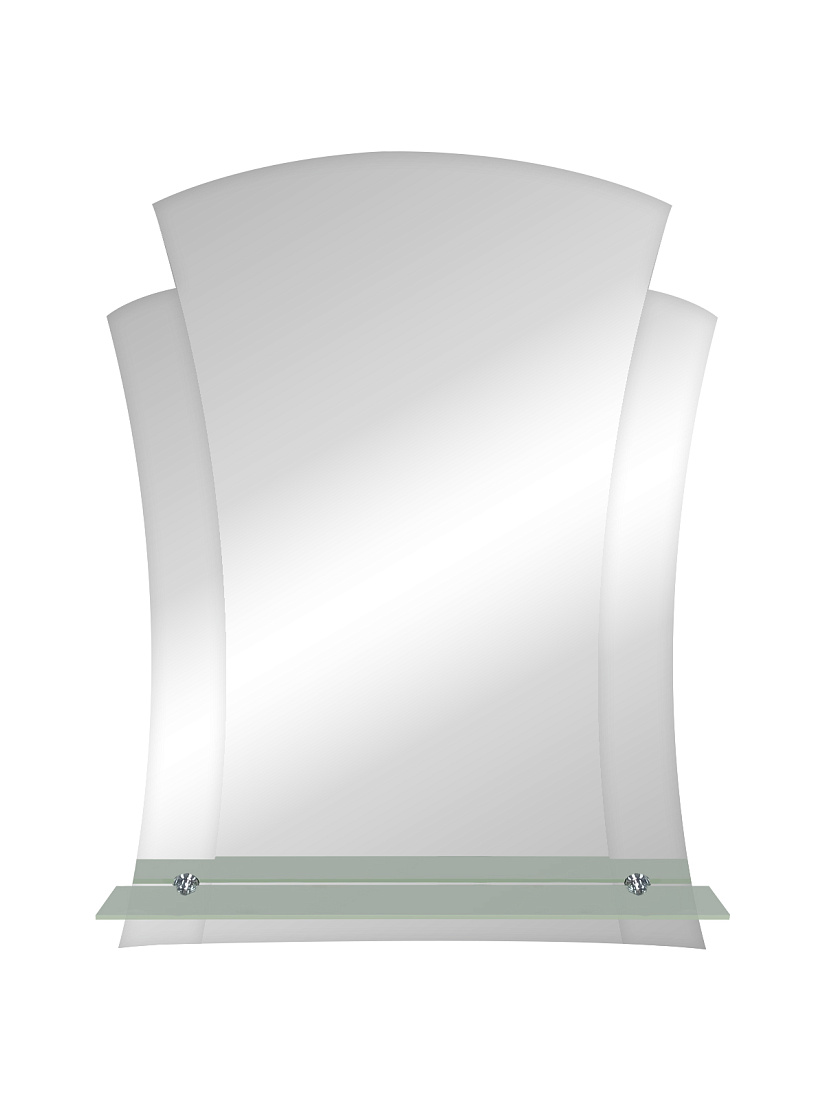 Интерьерное зеркало Continent Лотос В016 48х55 см