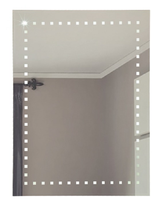 Интерьерное зеркало Continent Италия Люкс ЗЛП07 60х80 см