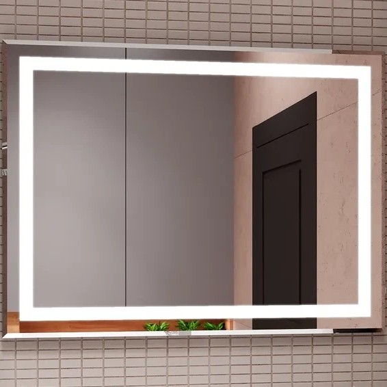 Интерьерное зеркало Continent Торрес Люкс ЗЛП1532 70х50 см