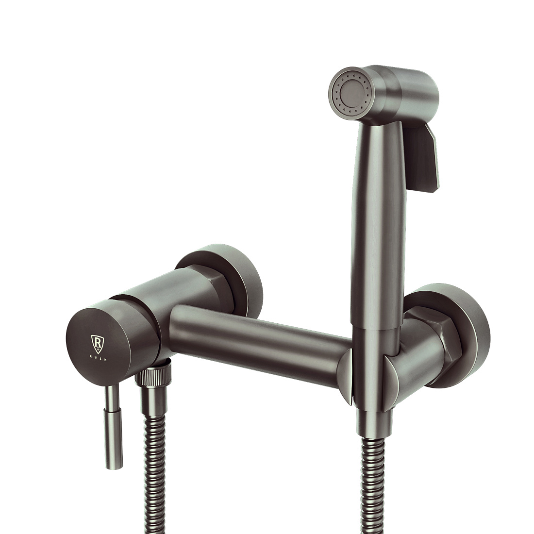 Гигиенический душ Rush Melos SUS1101-99Grey графит