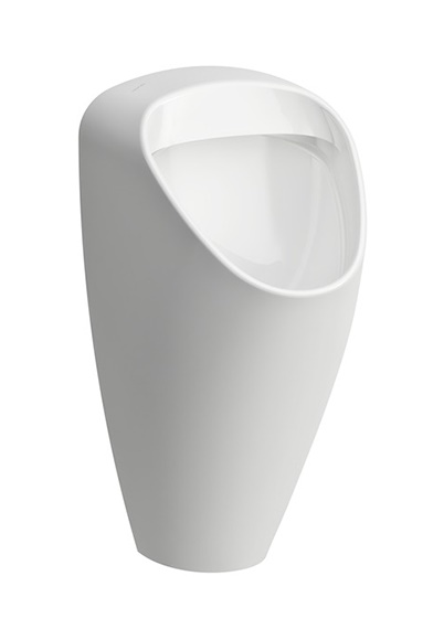 Писсуар Laufen Caprino Plus 8.4106.1.000.000.1 подвесной, безободковый, внутренний подвод воды