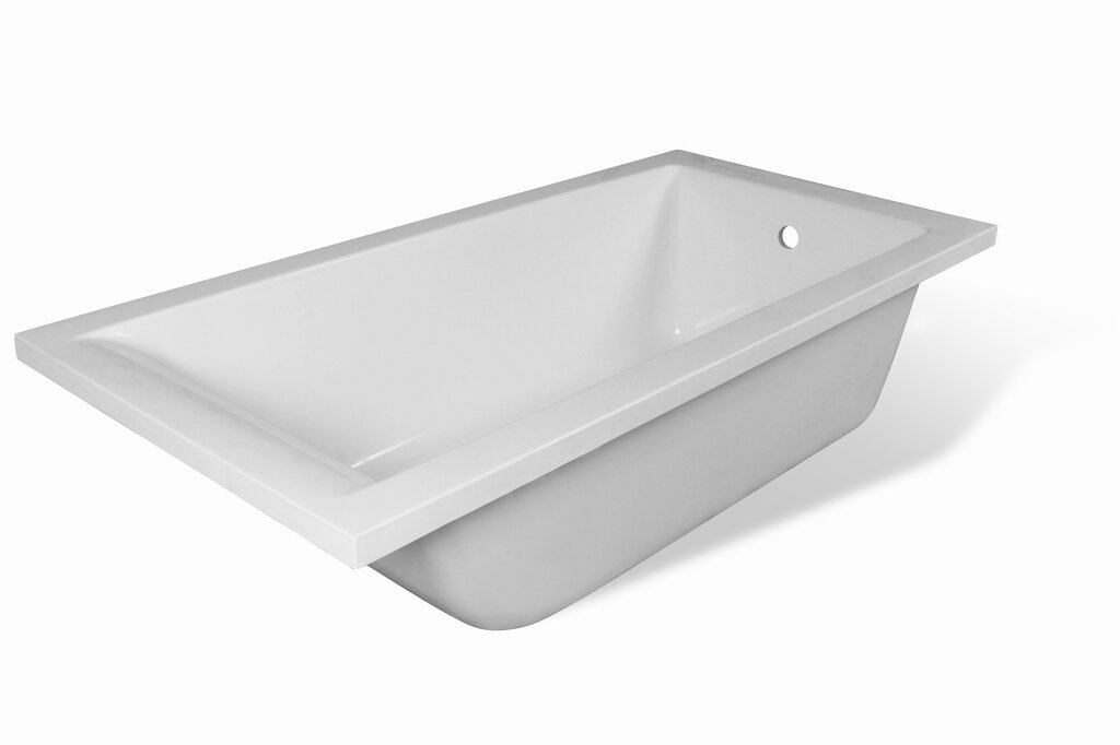 Ванна из искусственного камня Taliente Egoista 170х75 см, белый