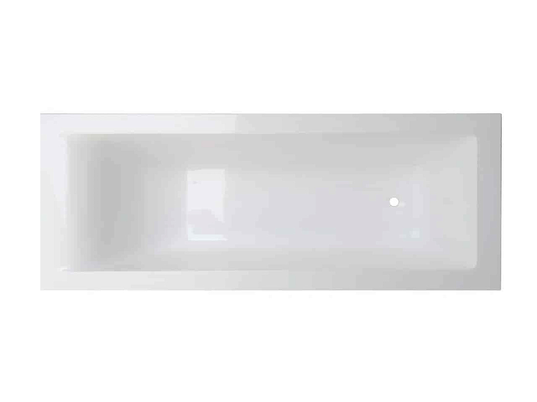 Ванна из искусственного камня Taliente Egoista 180х70 без ножек, белый