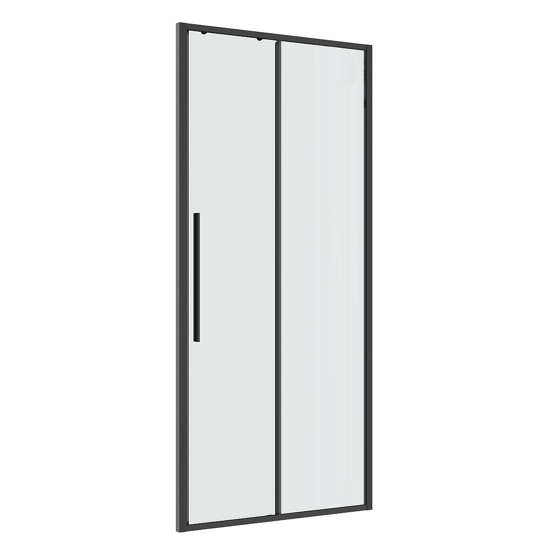Душевая дверь в нишу Niagara Nova 100х195 см, профиль графит матовый, стекло прозрачное